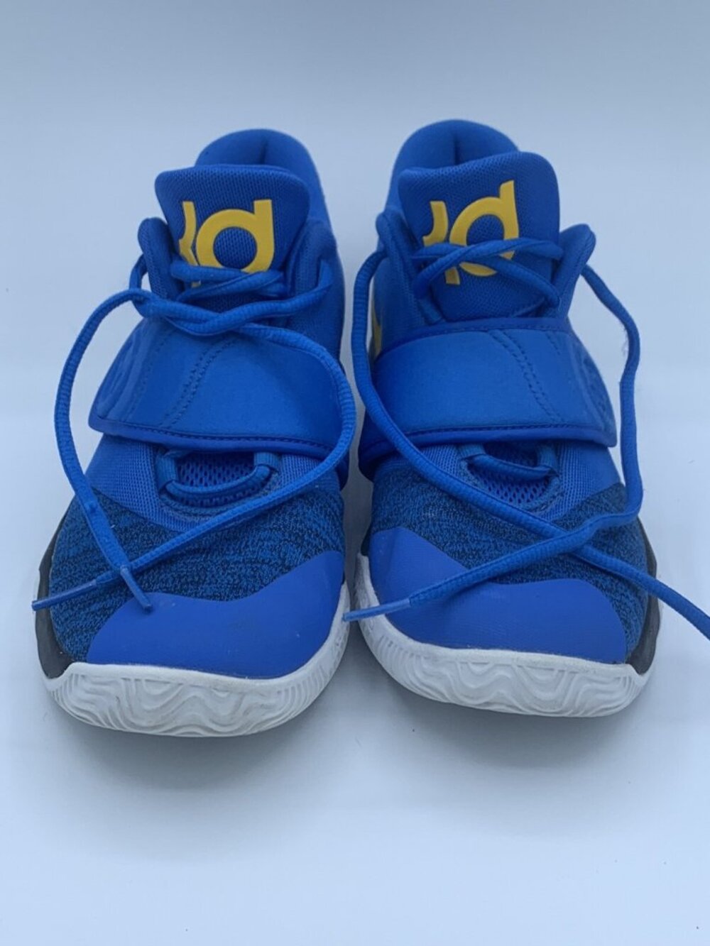 Nike Boys KD Trey 5 AH7172-401 Blue Black Basketball Shoes Sneakers Size 7Y